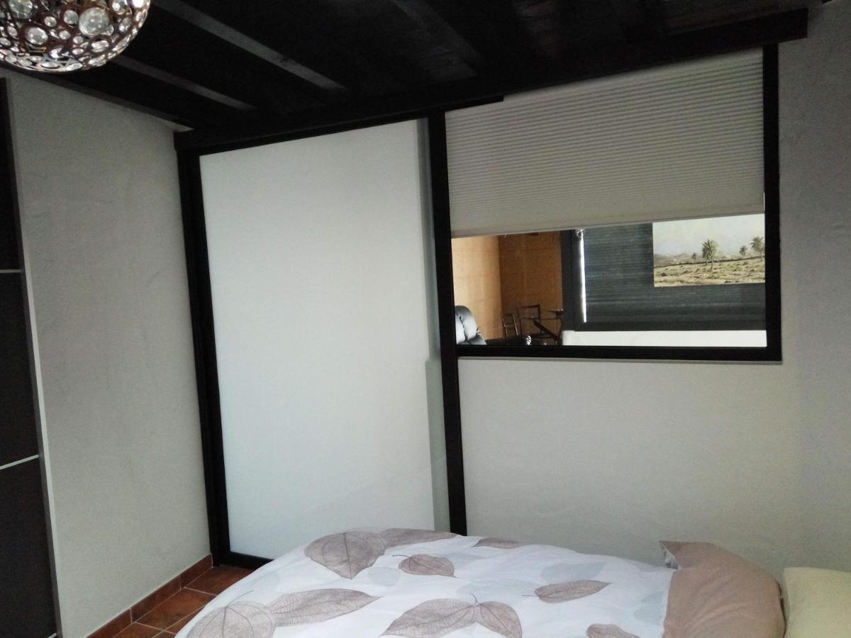 Aloelux Villa !! - Private Villa With Pool , Jacuzzi, Cinema, Massage ,Wonderful View, Art Desing Villa Tías Eksteriør bilde